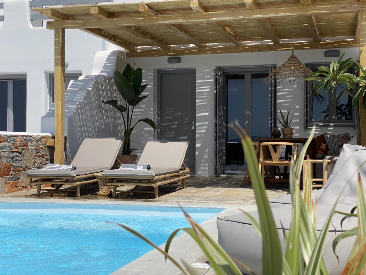 Villa Ypsilon Naxos - Luxury Holiday House With Amazing Sea View & Private Pool Agia Anna  Екстериор снимка