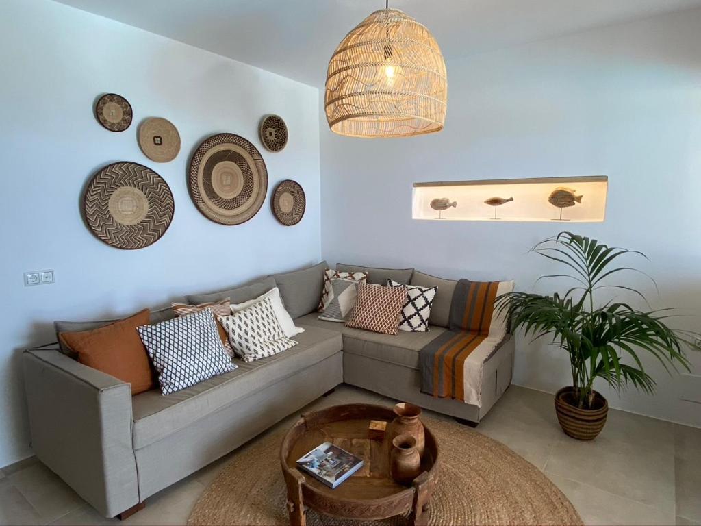 Villa Ypsilon Naxos - Luxury Holiday House With Amazing Sea View & Private Pool Agia Anna  Екстериор снимка