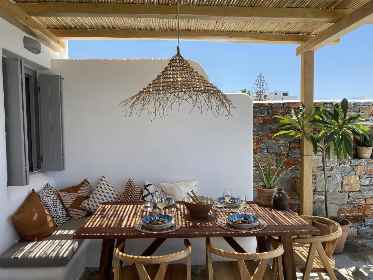 Villa Ypsilon Naxos - Luxury Holiday House With Amazing Sea View & Private Pool Agia Anna  Екстериор снимка