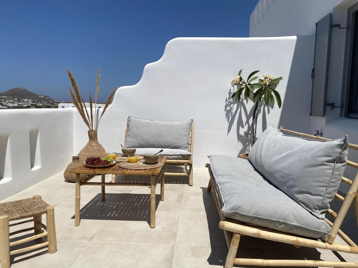 Villa Ypsilon Naxos - Luxury Holiday House With Amazing Sea View & Private Pool Agia Anna  Екстериор снимка